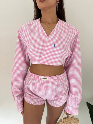 Ralph Lauren open back two piece